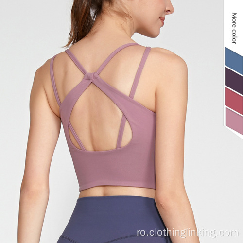 Antrenamente Top Yoga Tank pentru femei